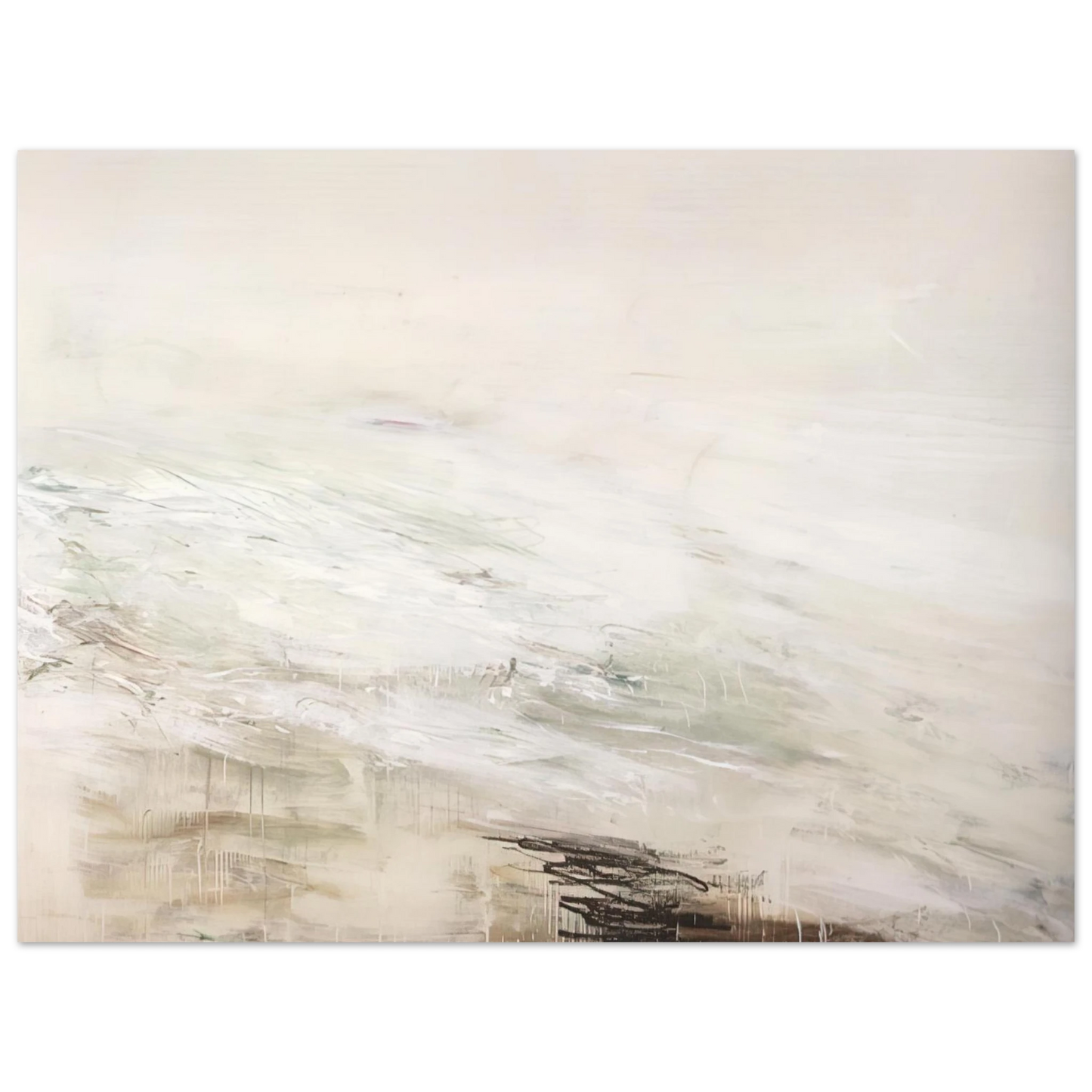 Cy Twombly - Hero and Leandro A Painting in Four Parts Part II Fine Art Poster - Default Title