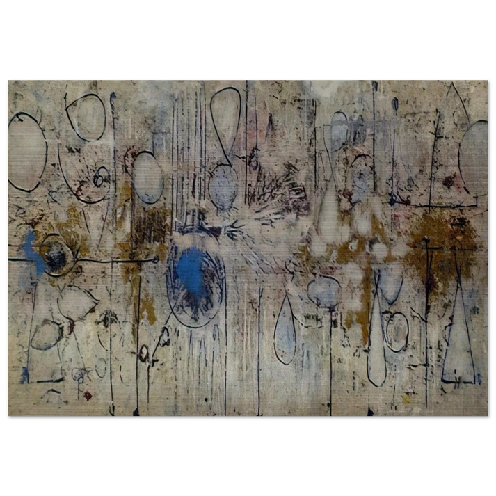 By the Sea - 1957 - Richard Pousette-Dart Brushed Aluminum Print - 70x100 cm / 28x40 inches | Richard Pousette-Dart Aluminum Print | Richard Pousette-Dart Prints