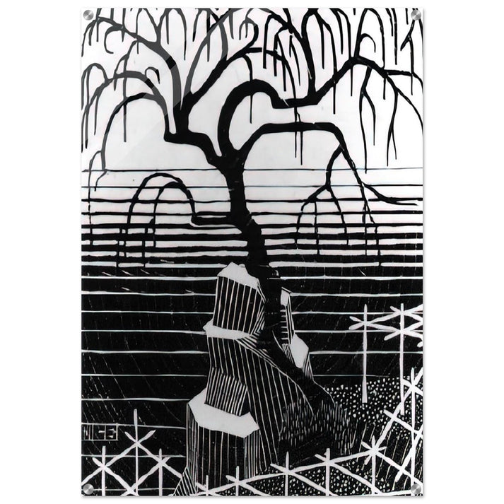 TREE 1926 - MC Escher Acrylic Print - 70x100 cm / 28x40″ inches | Maurits Cornelis Escher Prints
