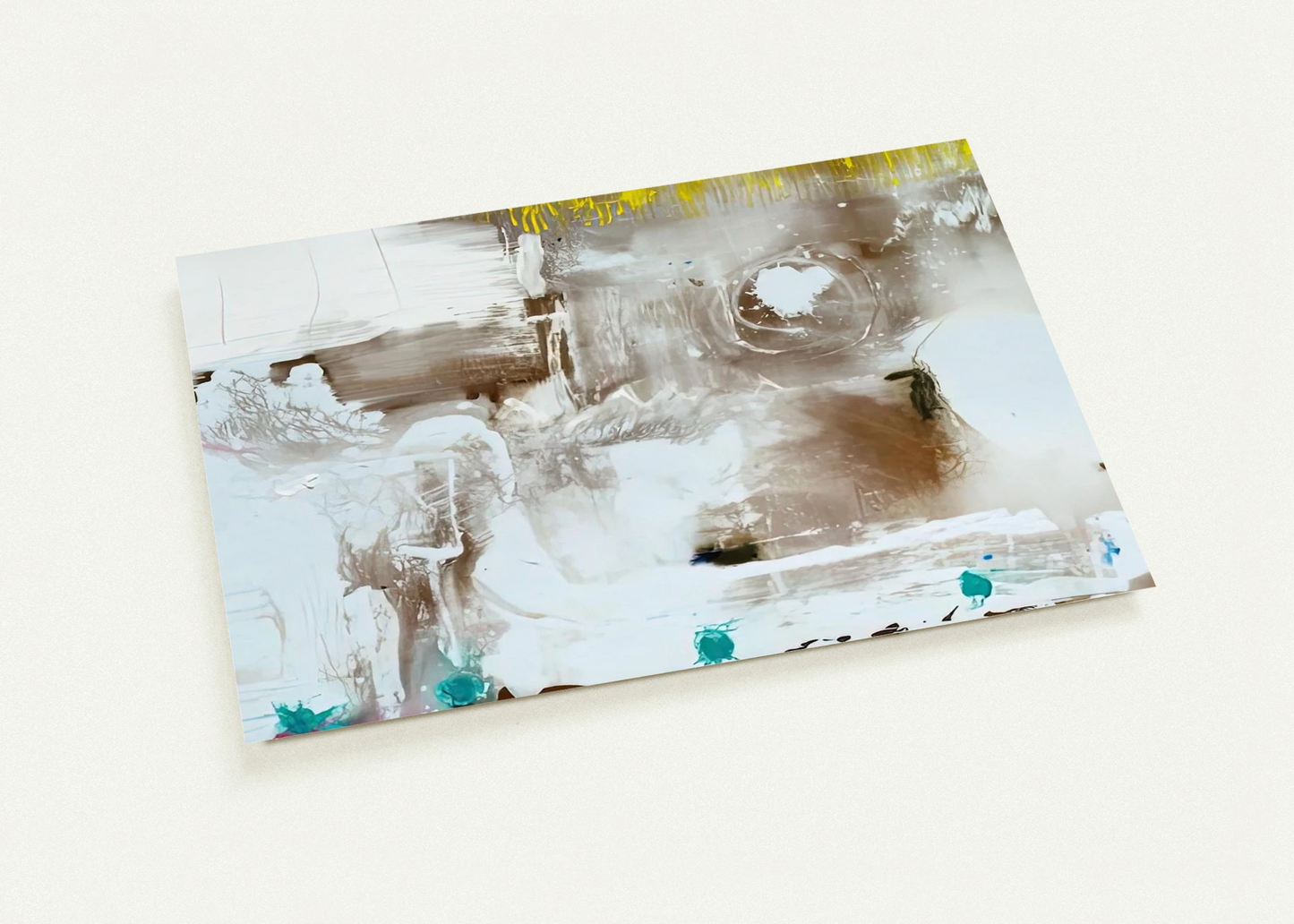 Arctic Thaw, 1990- By Helen Frankenthaler Pack of 10 Post Cards | Helen Frankenthaler Post Cards | A6 (10.5 x 14.8 cm) - 4.1 x 5.8 inches