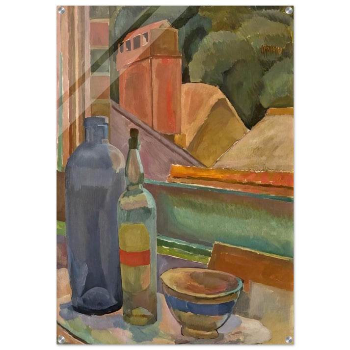 WINDOW STILL LIFE 1915 - Vanessa Bell Acrylic Print - 70x100 cm / 28x40″ inches
