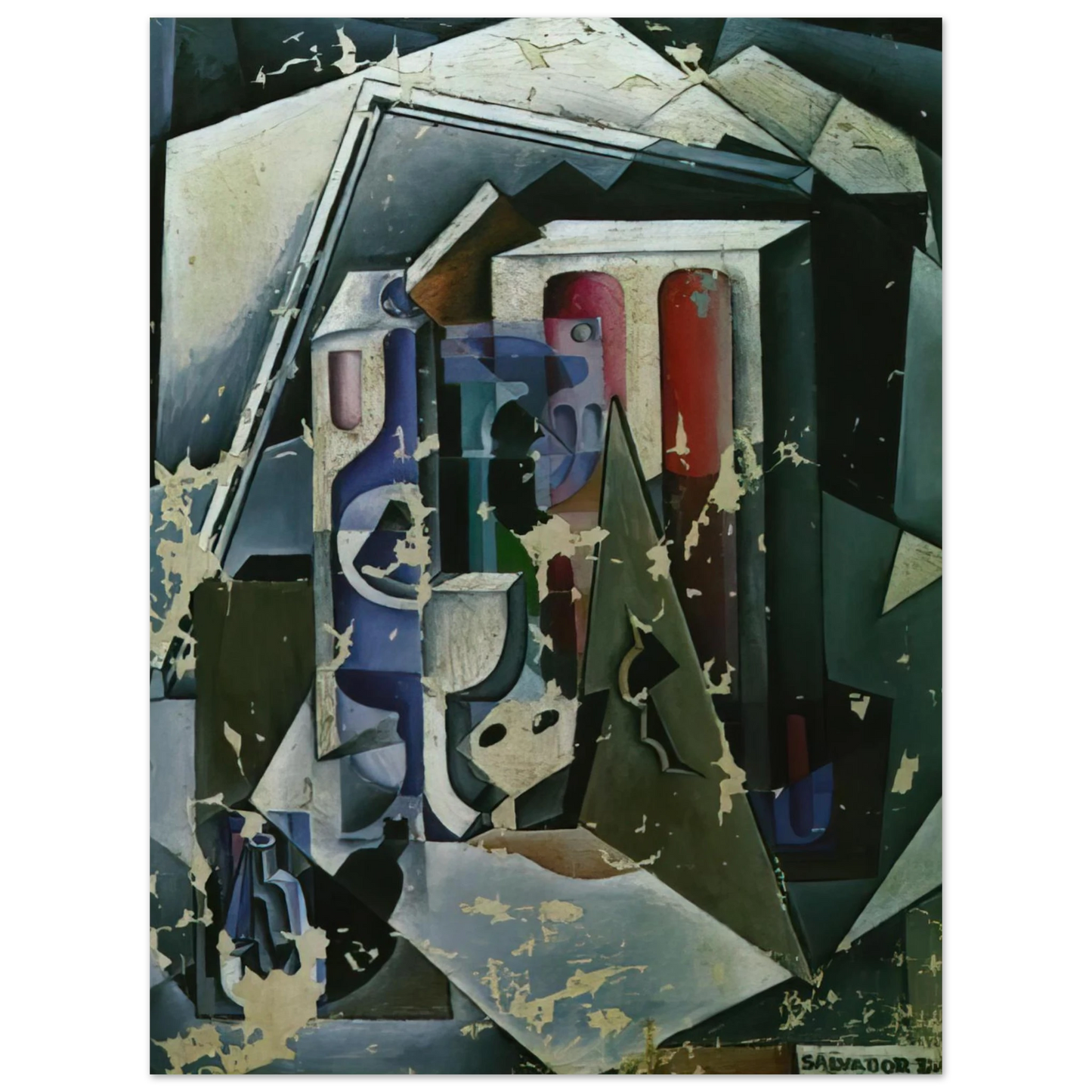Salvador Dali - STILL LIFE 8 Fine Art Poster - Default Title