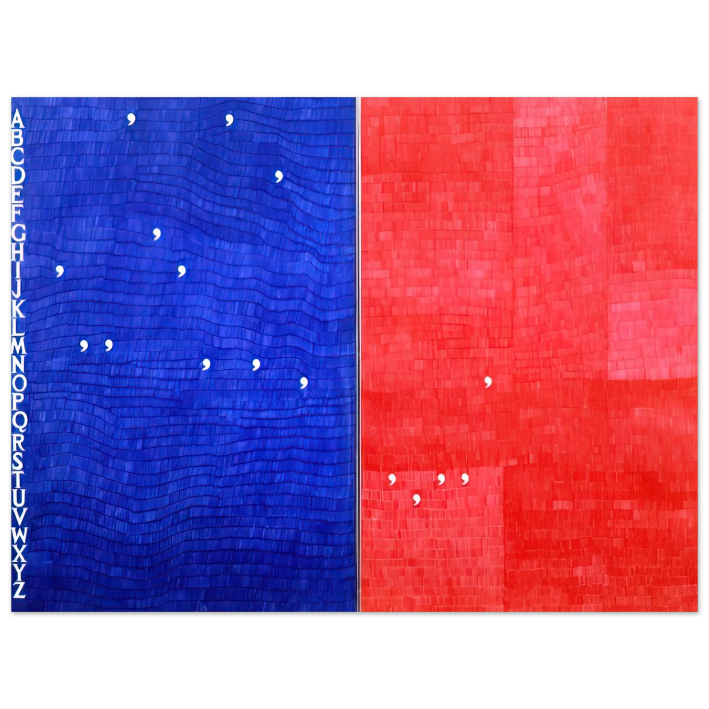 Alighiero Boetti - IMMAGINANDO TUTTO 1982 Fine Art Poster - Default Title