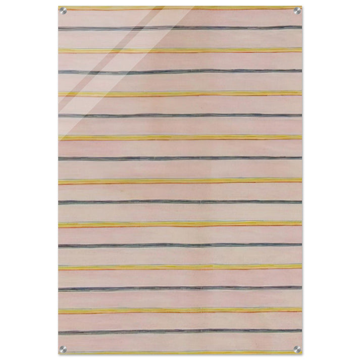 Pin Stripes - 1960 - Gene Davis Acrylic Print - 70x100 cm / 28x40″ inches | Gene Davis Wall Art | Gene Davis Prints