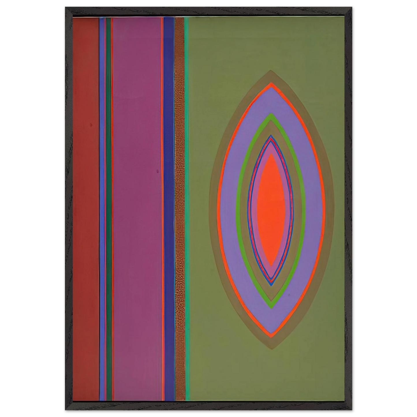 RVG - 1966 - John Ferren Framed Art Print – Black Wooden Frame - Default Title - -Framed Art Print