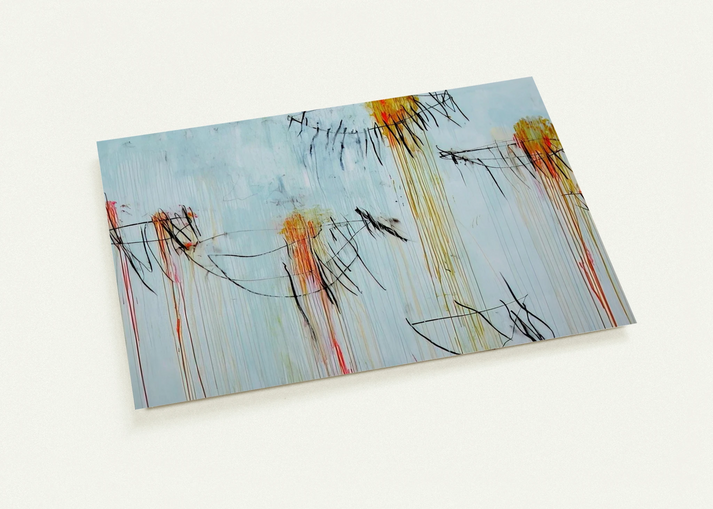 Lepanto, Part II By Cy Twombly Pack of 10 Post Cards | Cy Twombly Post Cards | A6 (10.5 x 14.8 cm) - 4.1 x 5.8 inches