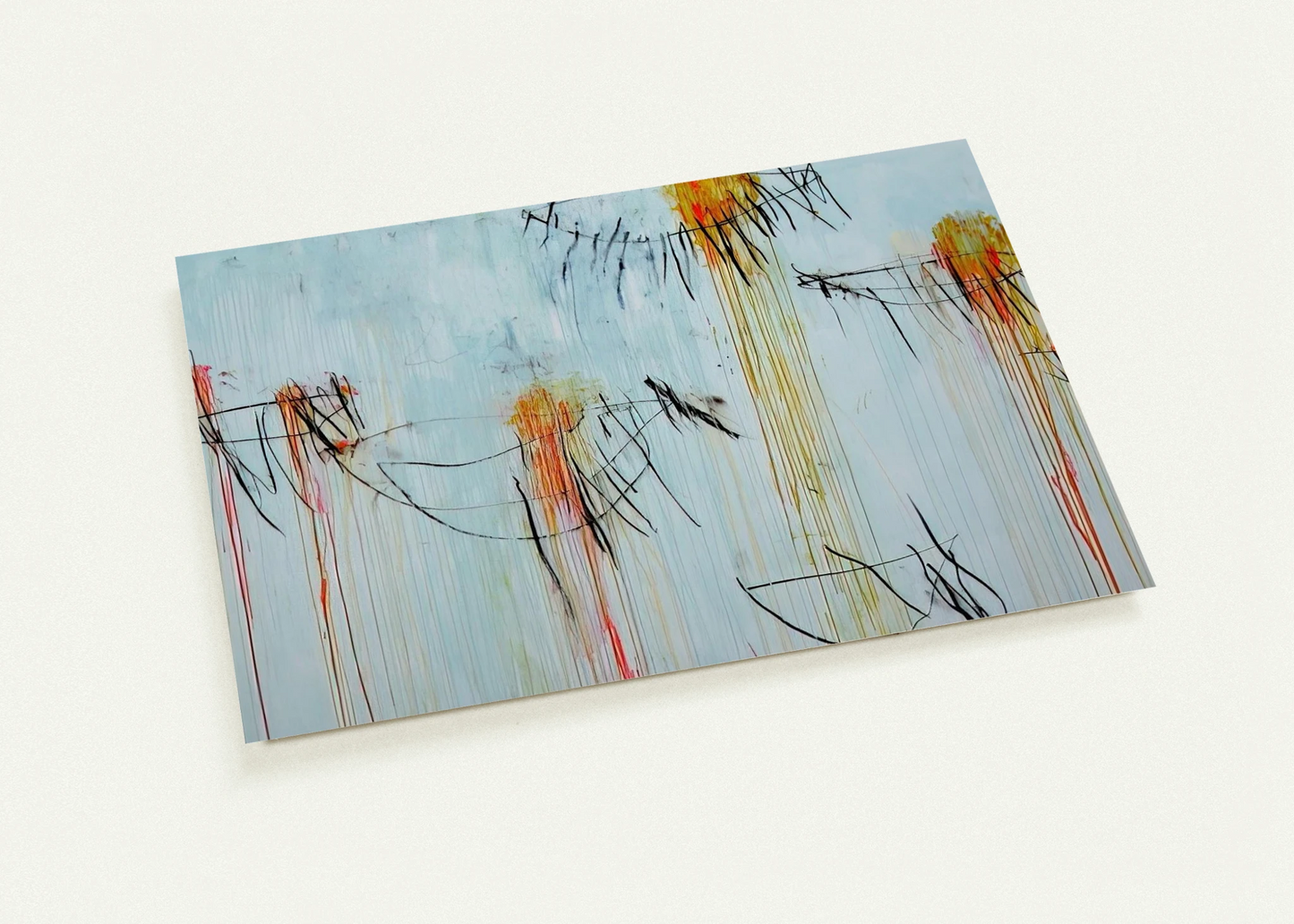 Lepanto, Part II By Cy Twombly Pack of 10 Post Cards | Cy Twombly Post Cards | A6 (10.5 x 14.8 cm) - 4.1 x 5.8 inches