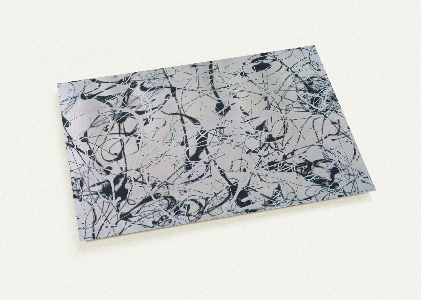 NUMBER 23 By Jackson Pollock Pack of 10 Post Cards | Jackson Pollock Post Cards | A6 (10.5 x 14.8 cm) - 4.1 x 5.8 inches