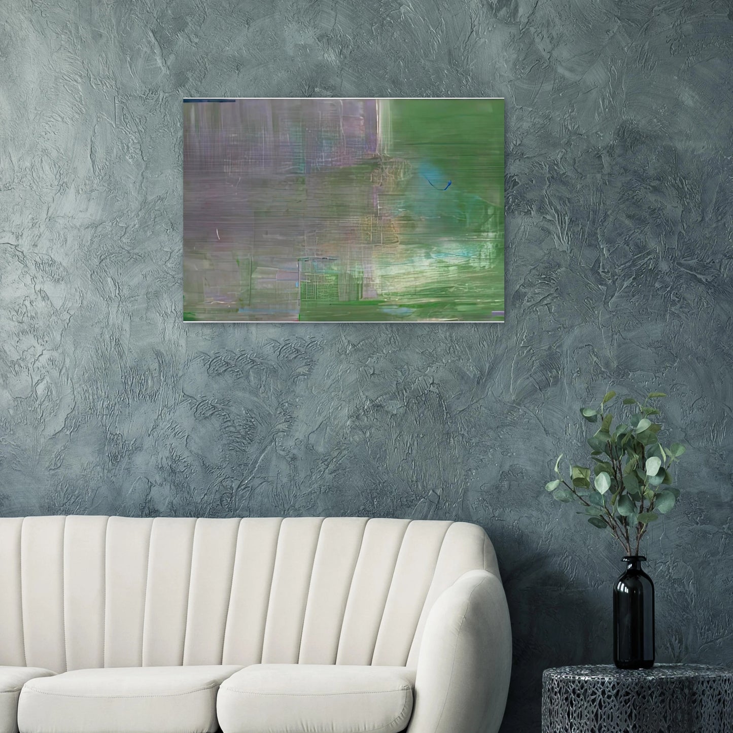 Claude's Message, 1976- - Helen Frankenthaler Brushed Aluminum Print - 70x100 cm / 28x40 inches | Helen Frankenthaler Aluminum Print | Helen Frankenthaler Prints