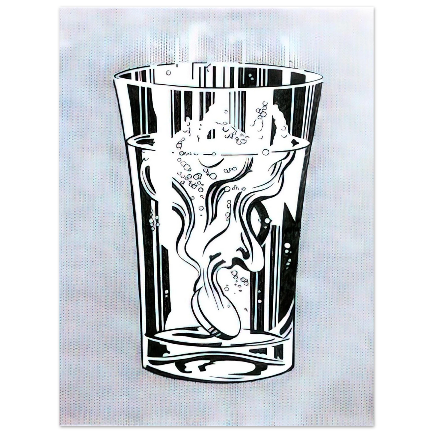 Roy Lichtenstein - ALKA SELTZER 1966 Fine Art Poster - Default Title