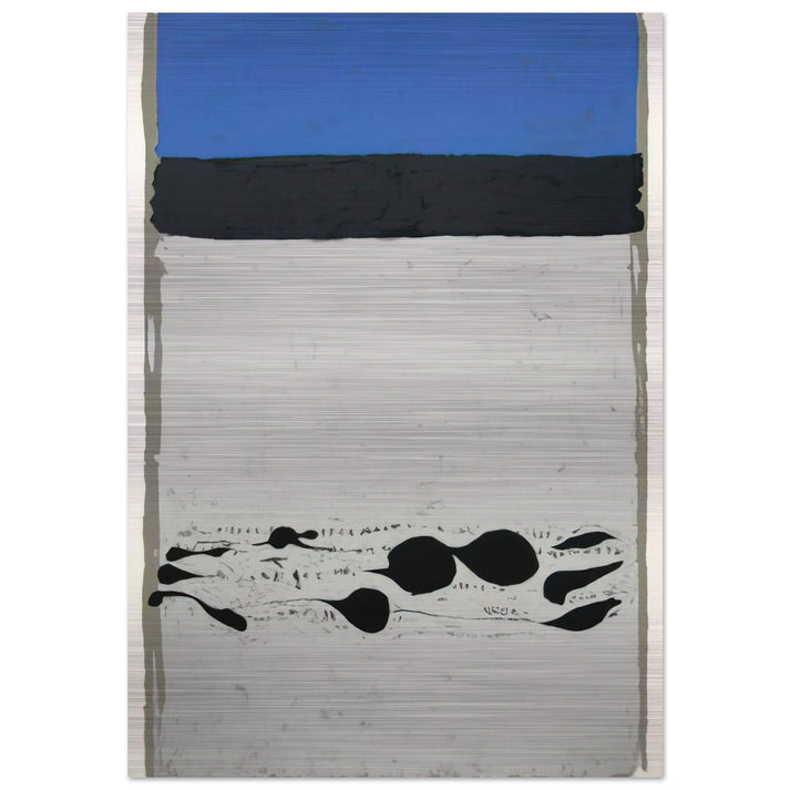 Passages Des Soupias - 1973 - Adja Yunkers Brushed Aluminum Print - 70x100 cm / 28x40 inches | Adja Yunkers Aluminum Print | Adja Yunkers Prints