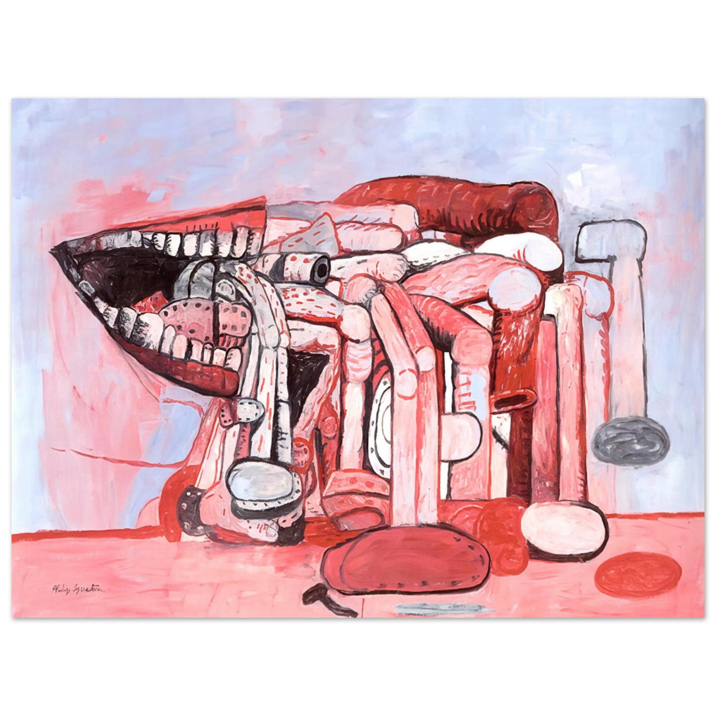 Philip Guston - PAINTER S FORMS NO 2 1978 Fine Art Poster - Default Title