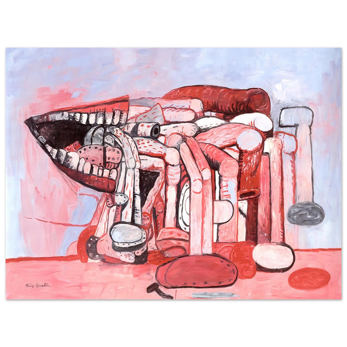 Philip Guston - PAINTER S FORMS NO 2 1978 75x100 cm / 30x40inches Fine Art Poster