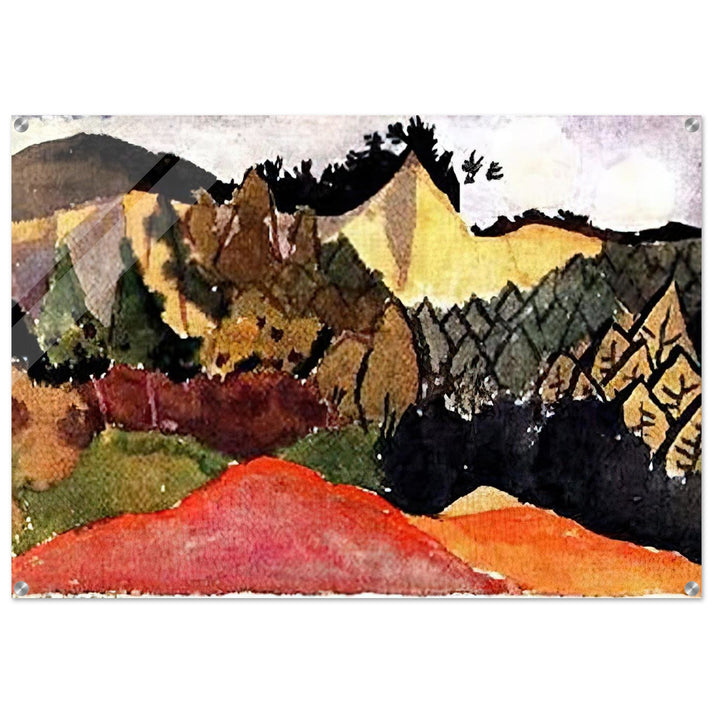 IN THE QUARRY - Paul Klee Acrylic Print - 70x100 cm / 28x40″ inches | Paul Klee Wall Art | Paul Klee Prints