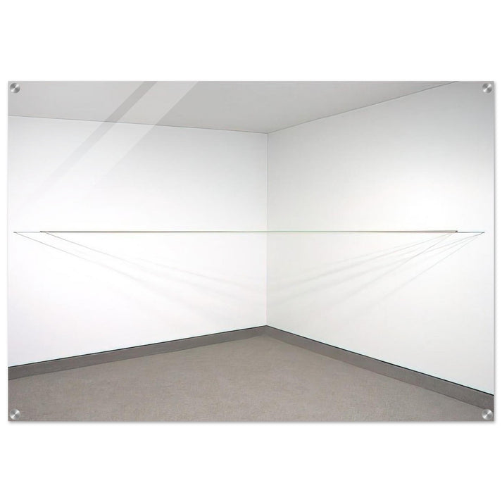 Untitled - 1972 - Fred Sandback Acrylic Print - 70x100 cm / 28x40″ inches