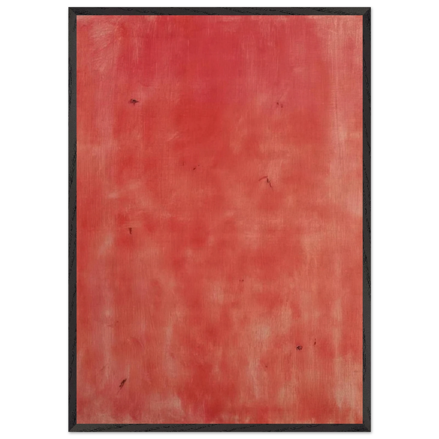 Avondrood evening Glow - 1992 N2 - Raoul De Keyser 70x100 cm / 28x40 inches Framed Art Print – Black Wooden Frame