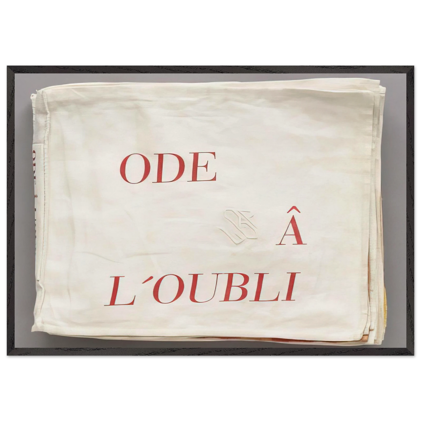 ODE TO THE FORGOTTEN 2004 - Louise Bourgeois 70x100 cm / 28x40 inches Framed Art Print – Black Wooden Frame