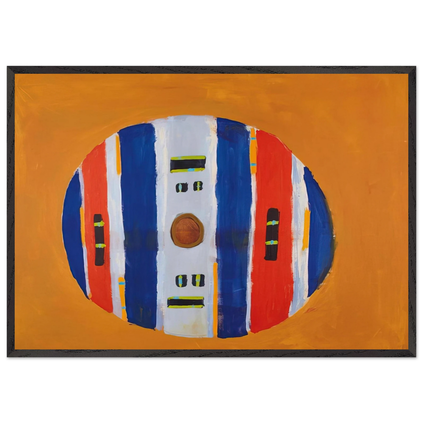 Target - 1981 - Betty Parsons Framed Art Print – Black Wooden Frame - Default Title - -Framed Art Print