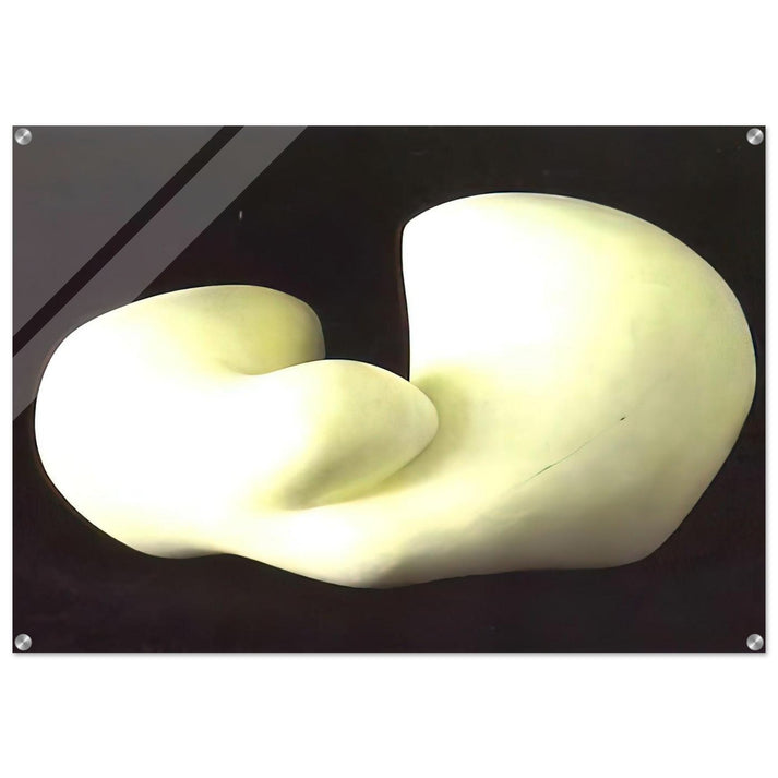 Human Concretion - Jean Arp Acrylic Print - 70x100 cm / 28x40″ inches
