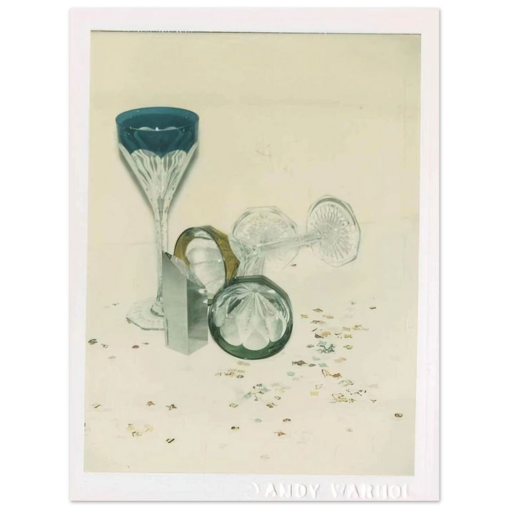 Andy Warhol - Committee 2000 Champagne Glasses 75x100 cm / 30x40inches Fine Art Poster