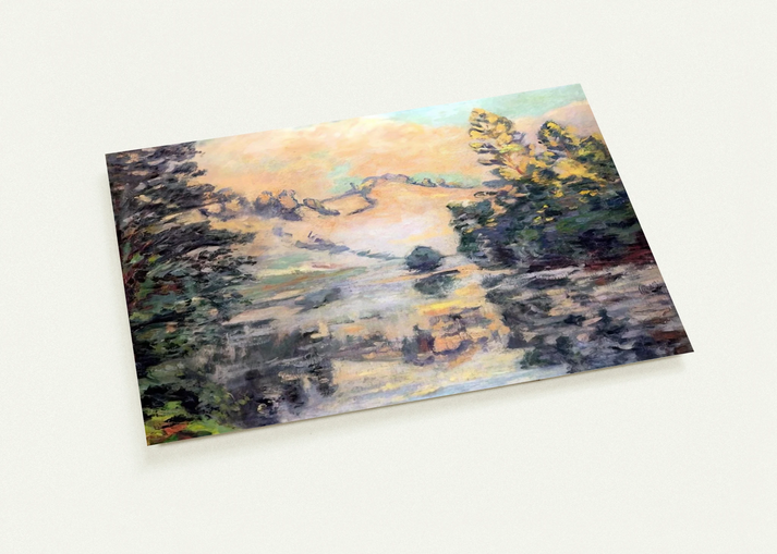 Landscape of Creuse - 1897 By Armand Guillaumin Pack of 10 Post Cards | Armand Guillaumin Post Cards | A6 (10.5 x 14.8 cm) - 4.1 x 5.8 inches