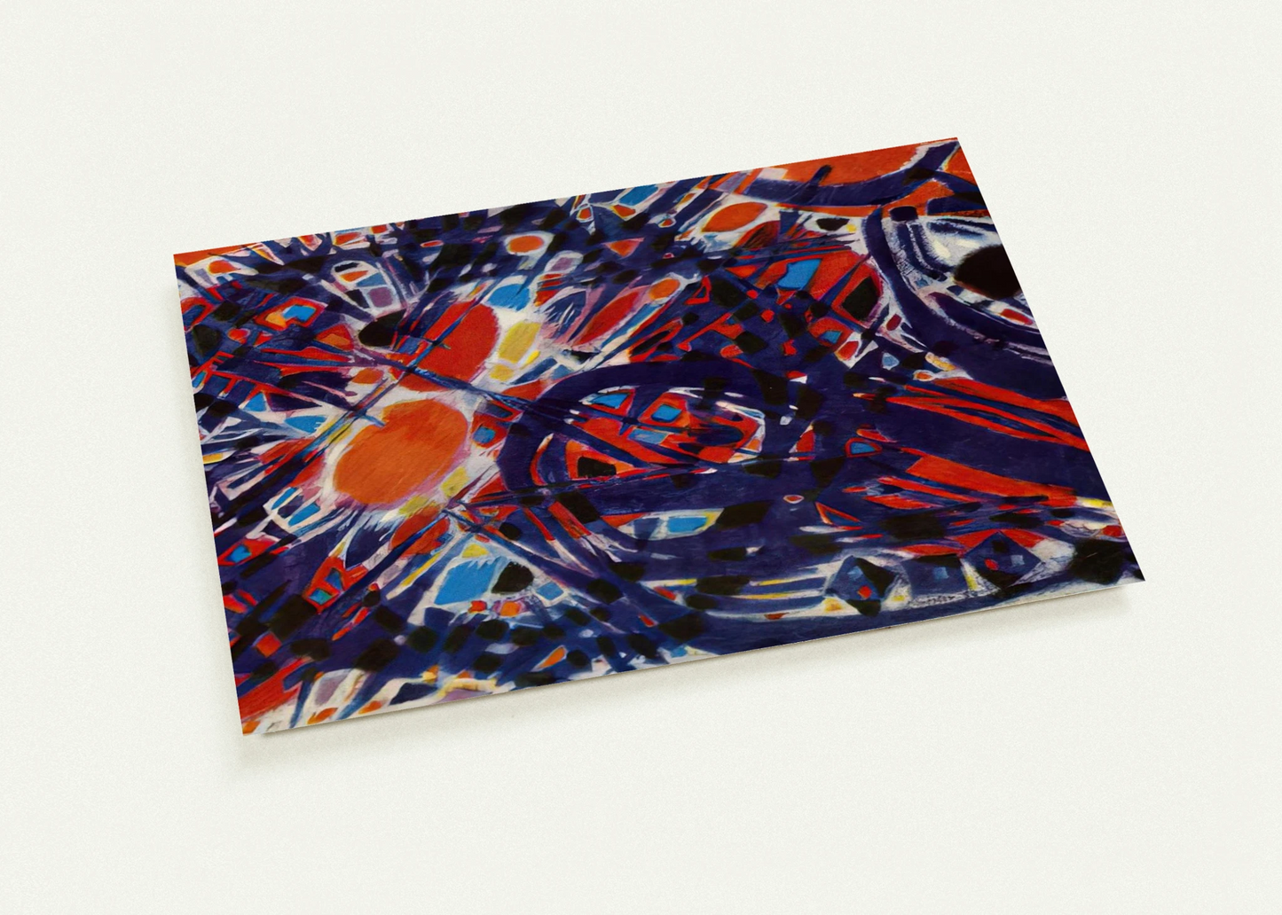 Couronne d'épines - 1954 By Alfred Manessier Pack of 10 Post Cards | Alfred Manessier Post Cards | A6 (10.5 x 14.8 cm) - 4.1 x 5.8 inches