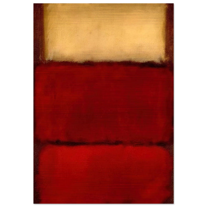 Red - 1964 - Mark Rothko Brushed Aluminum Print - 70x100 cm / 28x40 inches | Mark Rothko Aluminum Print | Mark Rothko Prints