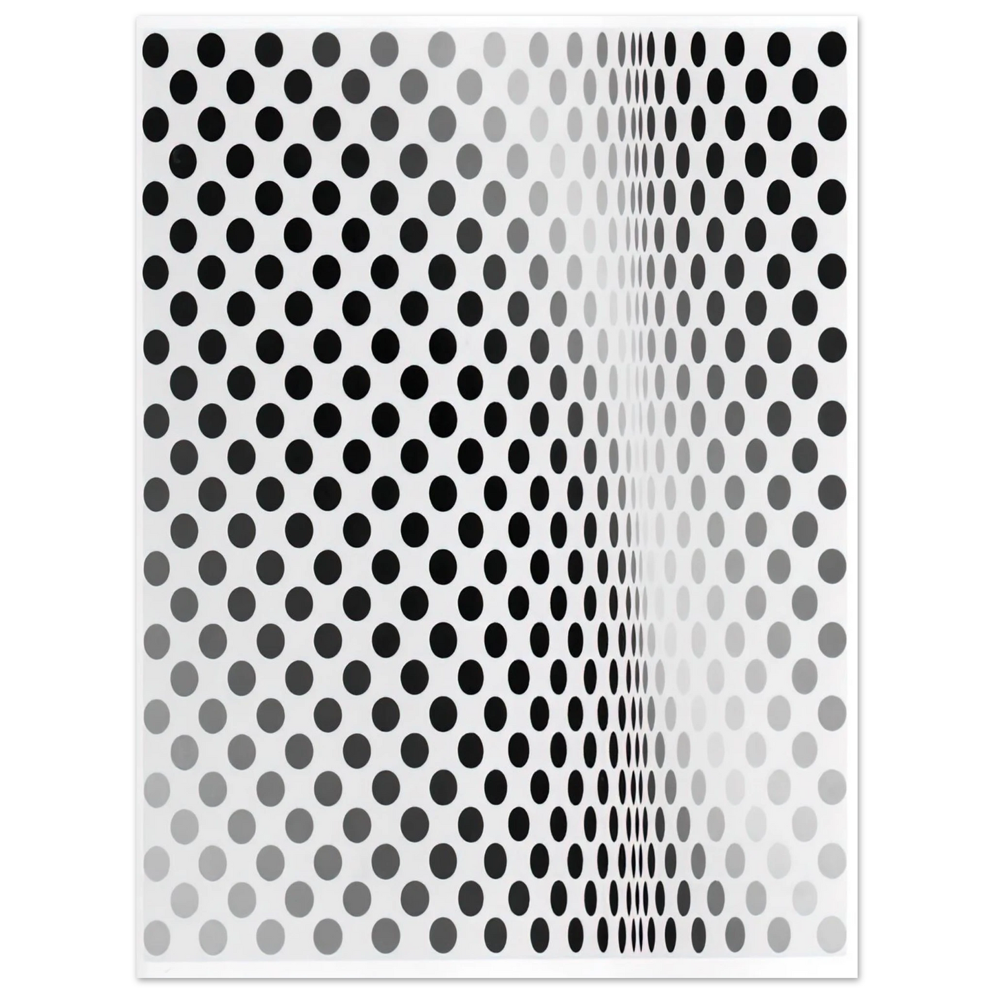 Bridget Riley - PAUSE 1964 Fine Art Poster - Default Title