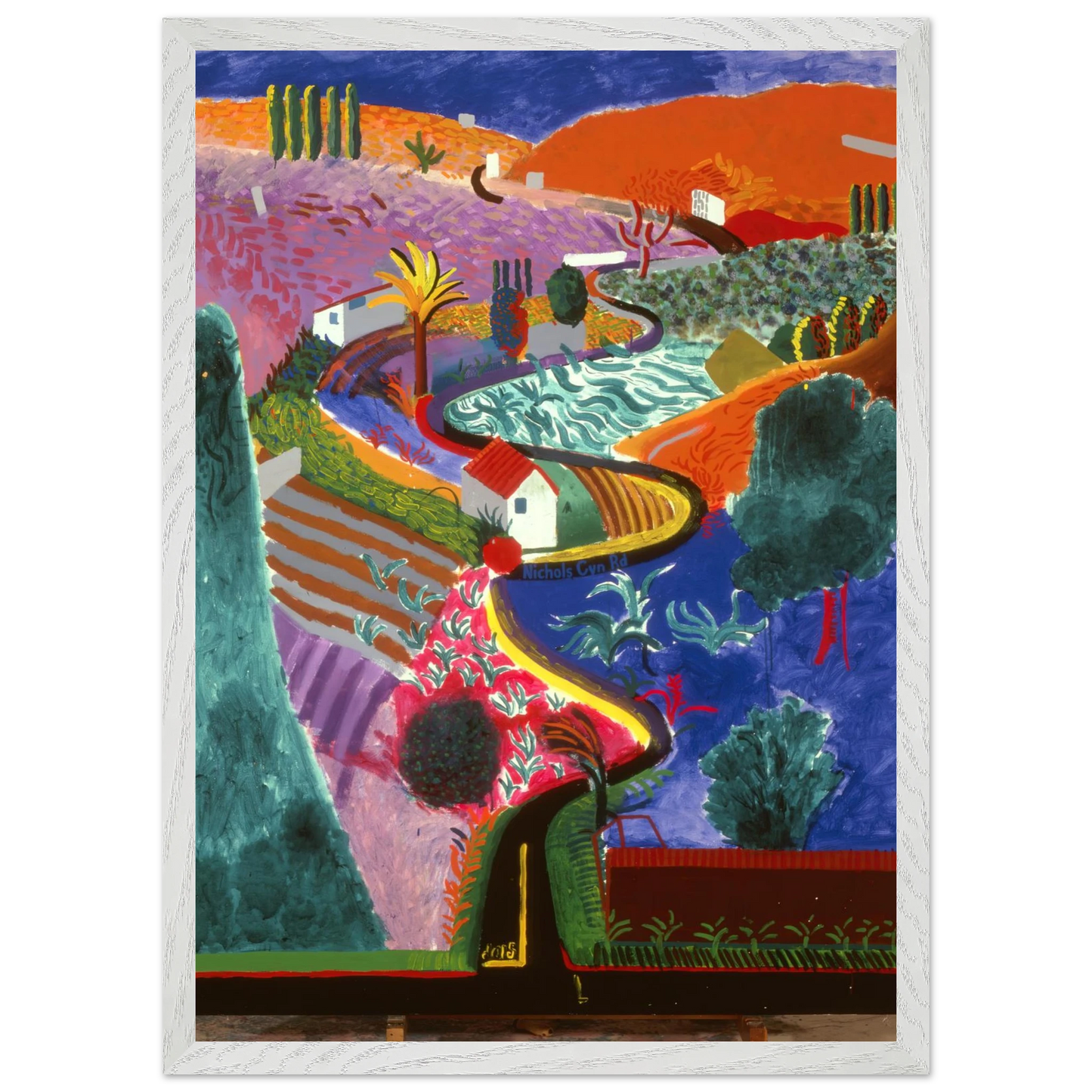 David Hockney - David Hockney Wall art - 20x25 cm / 8x10 inches - Fine Art Poster - -
