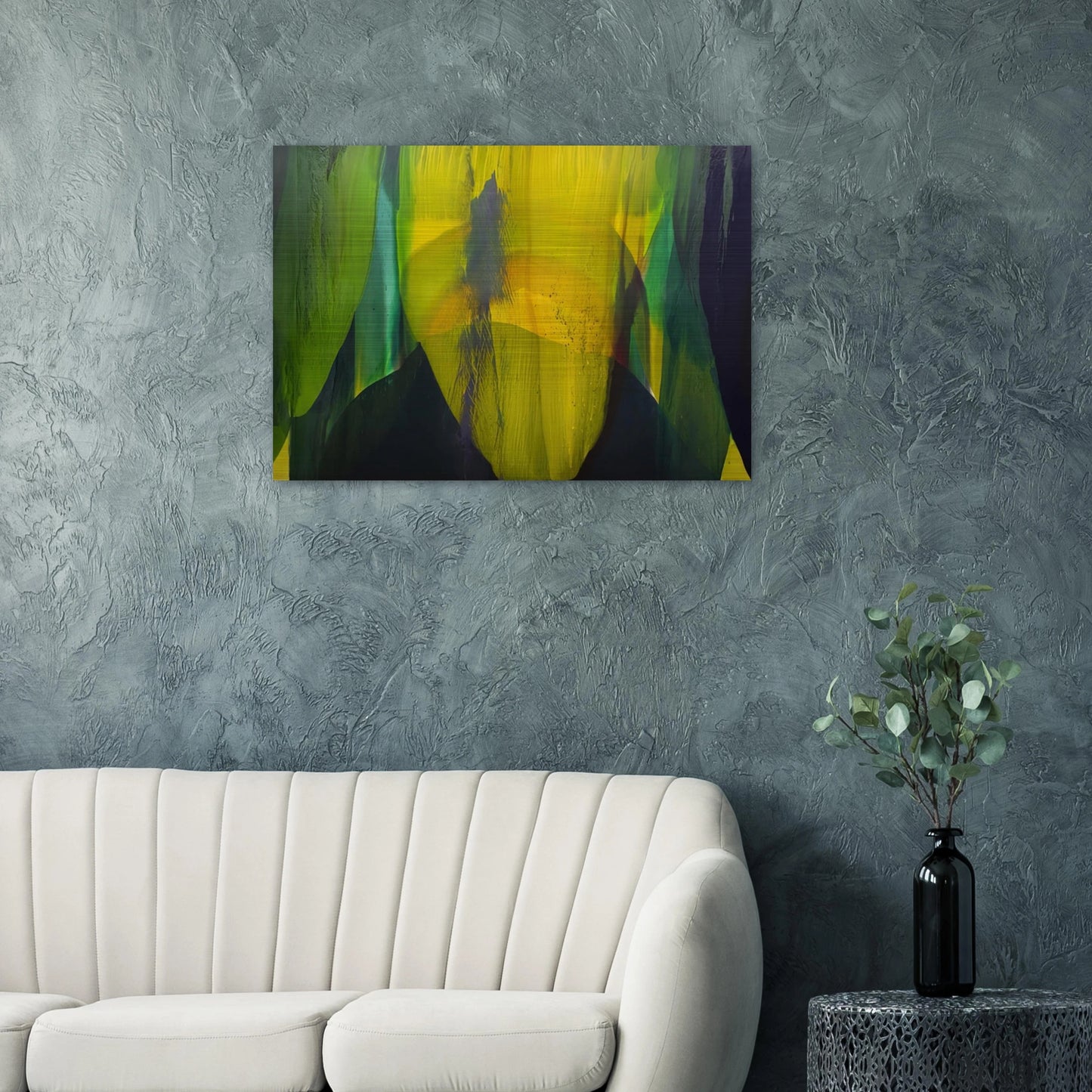 Phenomena Lasting Dawn - Paul Jenkins Brushed Aluminum Print - 70x100 cm / 28x40 inches | Paul Jenkins Aluminum Print | Paul Jenkins Prints