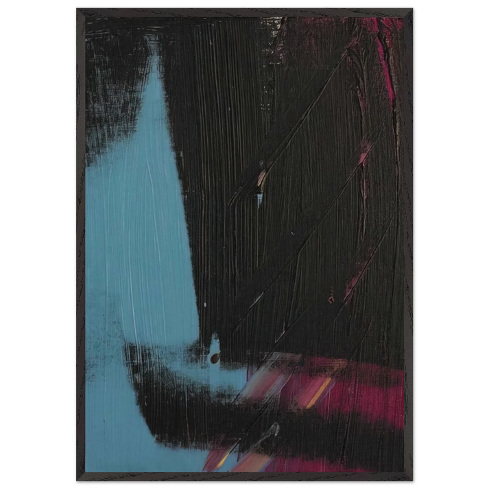 Shadow - Andy Warhol 70x100 cm / 28x40 inches Framed Art Print – Black Wooden Frame