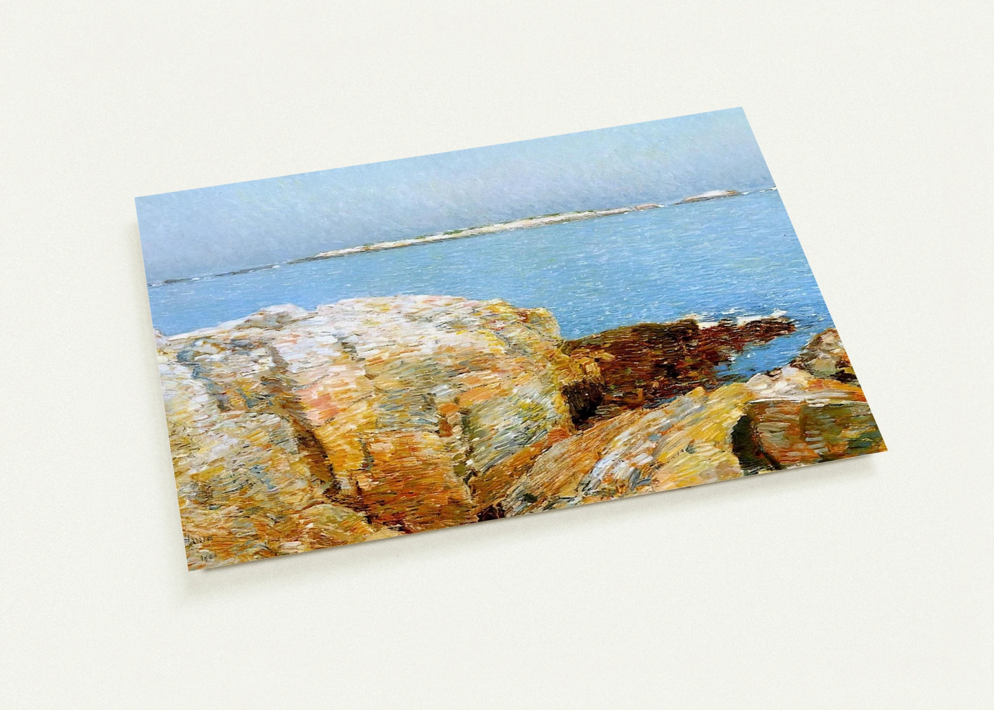 Duck Island By Childe Hassam Pack of 10 Post Cards | Childe Hassam Post Cards | A6 (10.5 x 14.8 cm) - 4.1 x 5.8 inches
