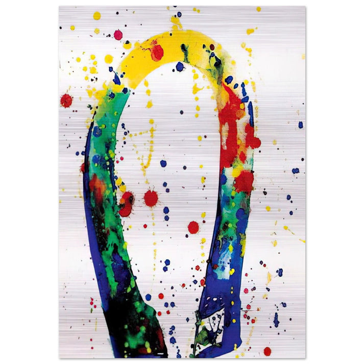 Sculpture Drawing Toyko SF65-018 - Sam Francis Brushed Aluminum Print - 70x100 cm / 28x40 inches | Sam Francis Aluminum Print | Sam Francis Prints