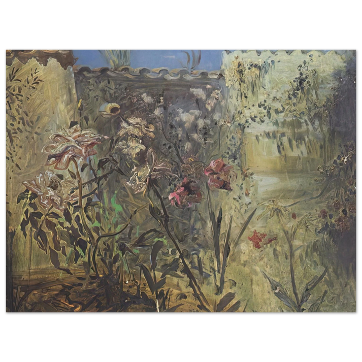 Salvador Dali - THE PATIO OF PORT LLIGAT 75x100 cm / 30x40inches Fine Art Poster