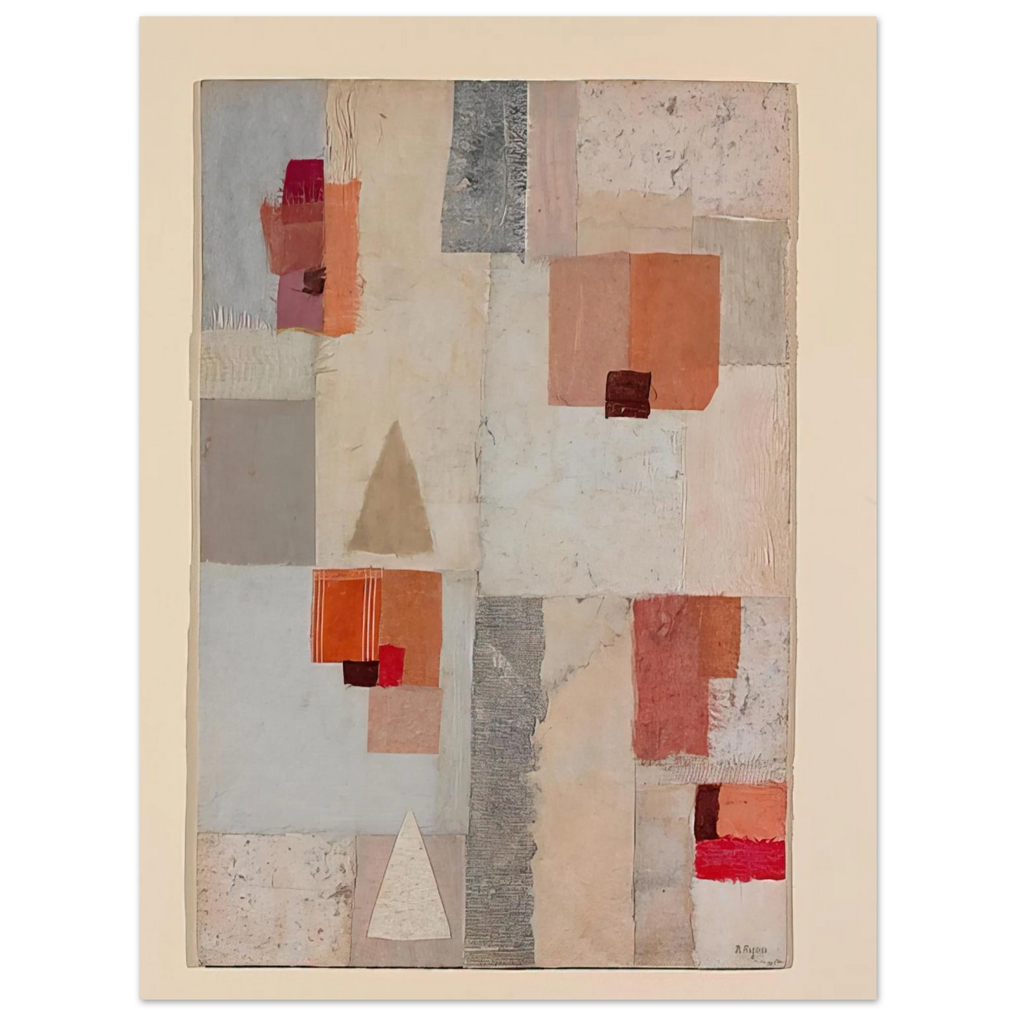 Anne Ryan - Untitled - 1954 Fine Art Poster - Default Title