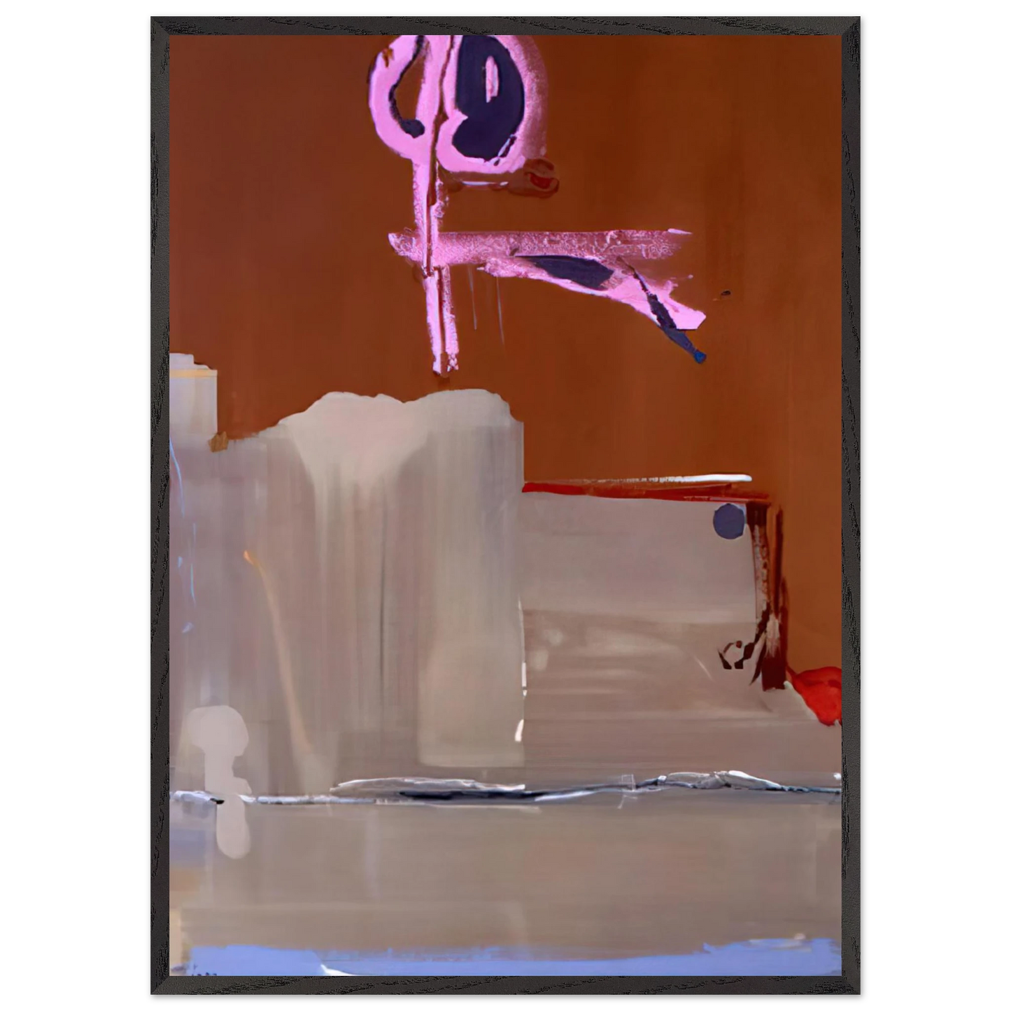 Helen Frankenthaler - Captain s Watch - 1986 Wall art - 20x25 cm / 8x10 Inches - Fine Art Poster - -