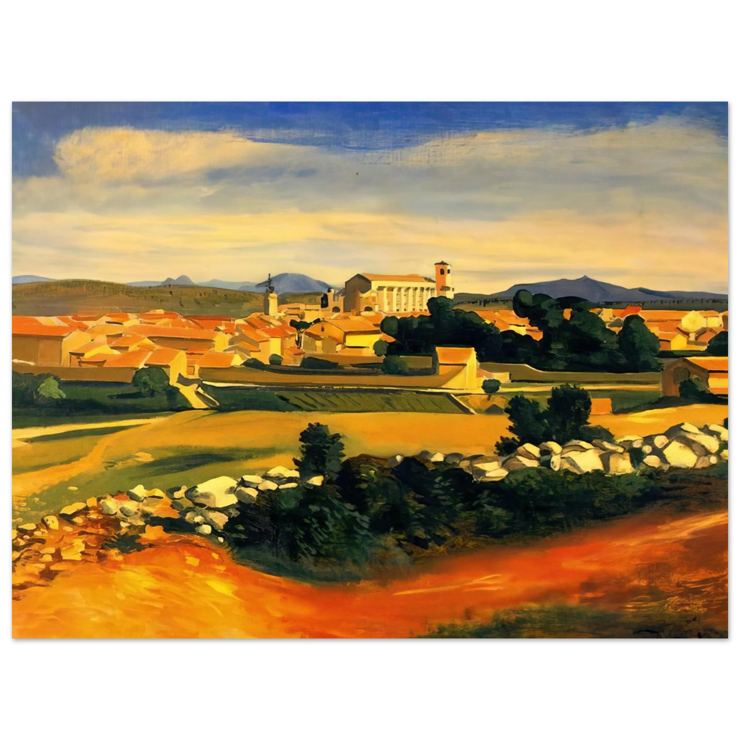 Andre Derain - LANDSCAPE 1930 Fine Art Poster - Default Title