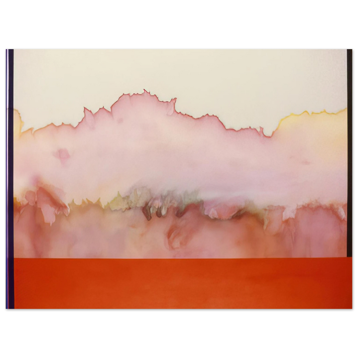 Ronnie Landfield - For Helen and Nicole - 1978 75x100 cm / 30x40inches Fine Art Poster