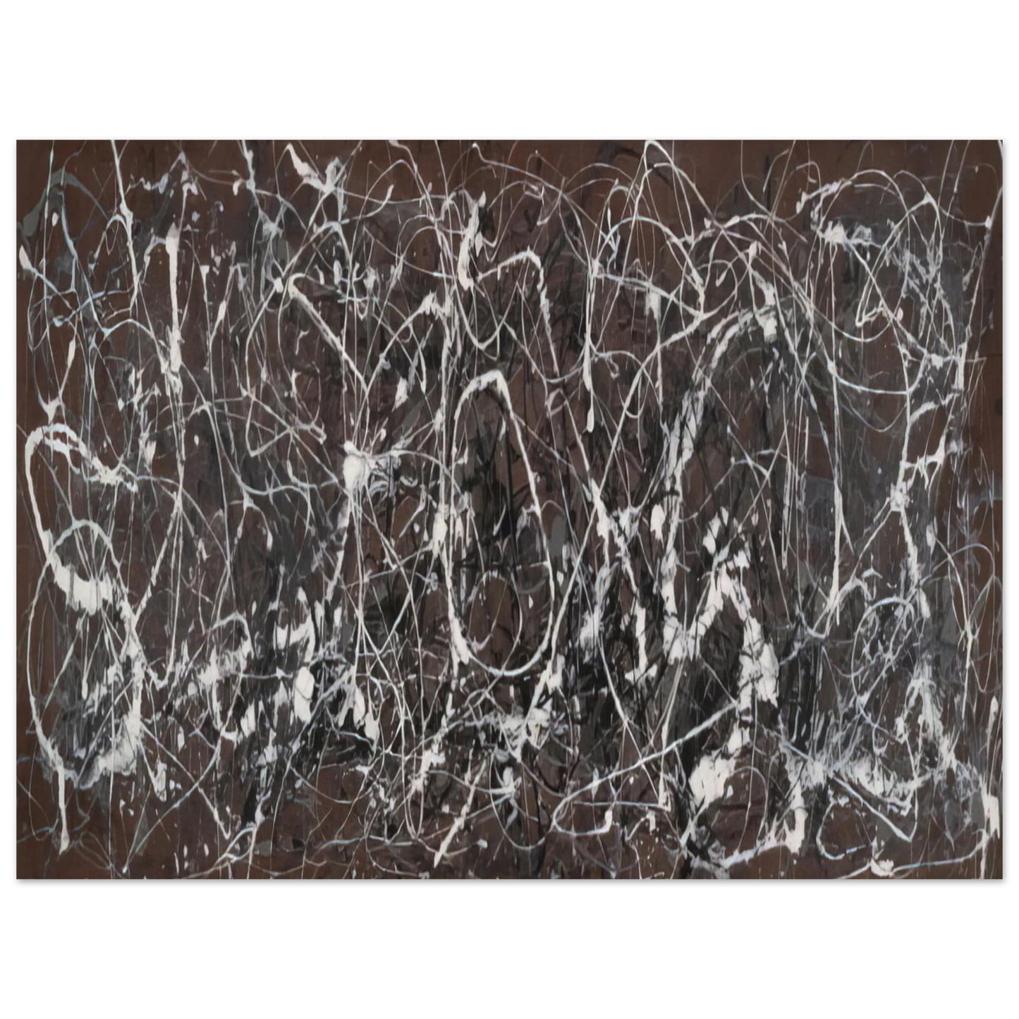 Jackson Pollock - NUMBER 13A ARABESQUE 1948 Fine Art Poster - Default Title