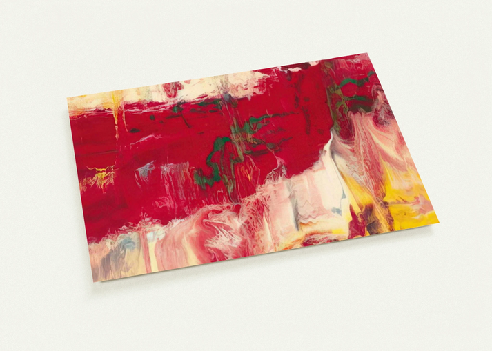 ICE By Gerhard Richter Pack of 10 Post Cards | Gerhard Richter Post Cards | A6 (10.5 x 14.8 cm) - 4.1 x 5.8 inches