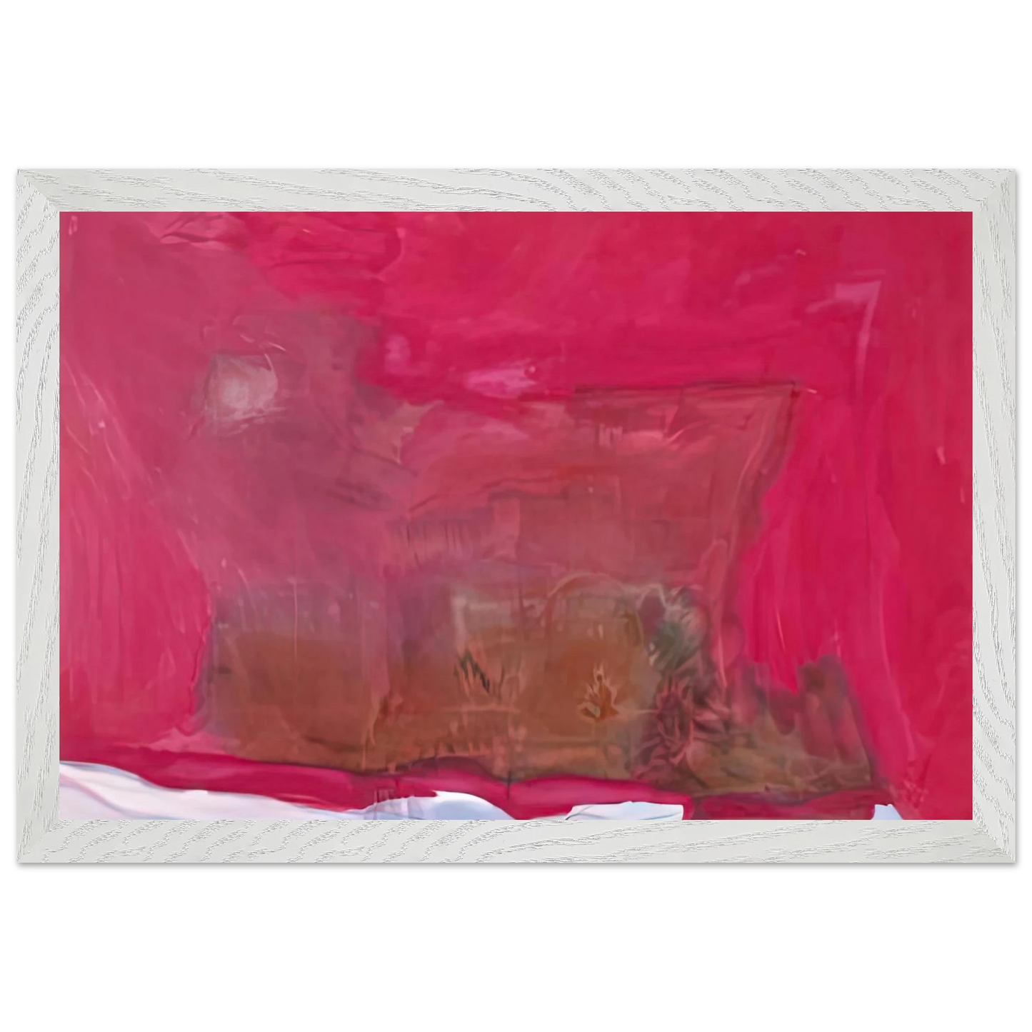 Helen Frankenthaler - Renaissance, 1971- Wall Art - 30x40 cm / 12x16 inches - Premium Wooden Framed Poster With Fine Art Paper - Black frame