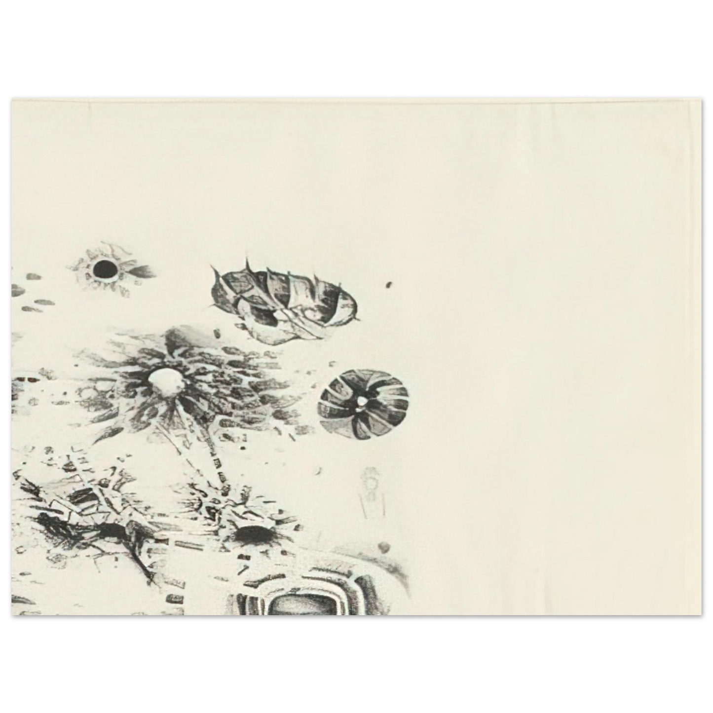 Lee Bontecou - FIRST STONE 1962 Fine Art Poster - Default Title