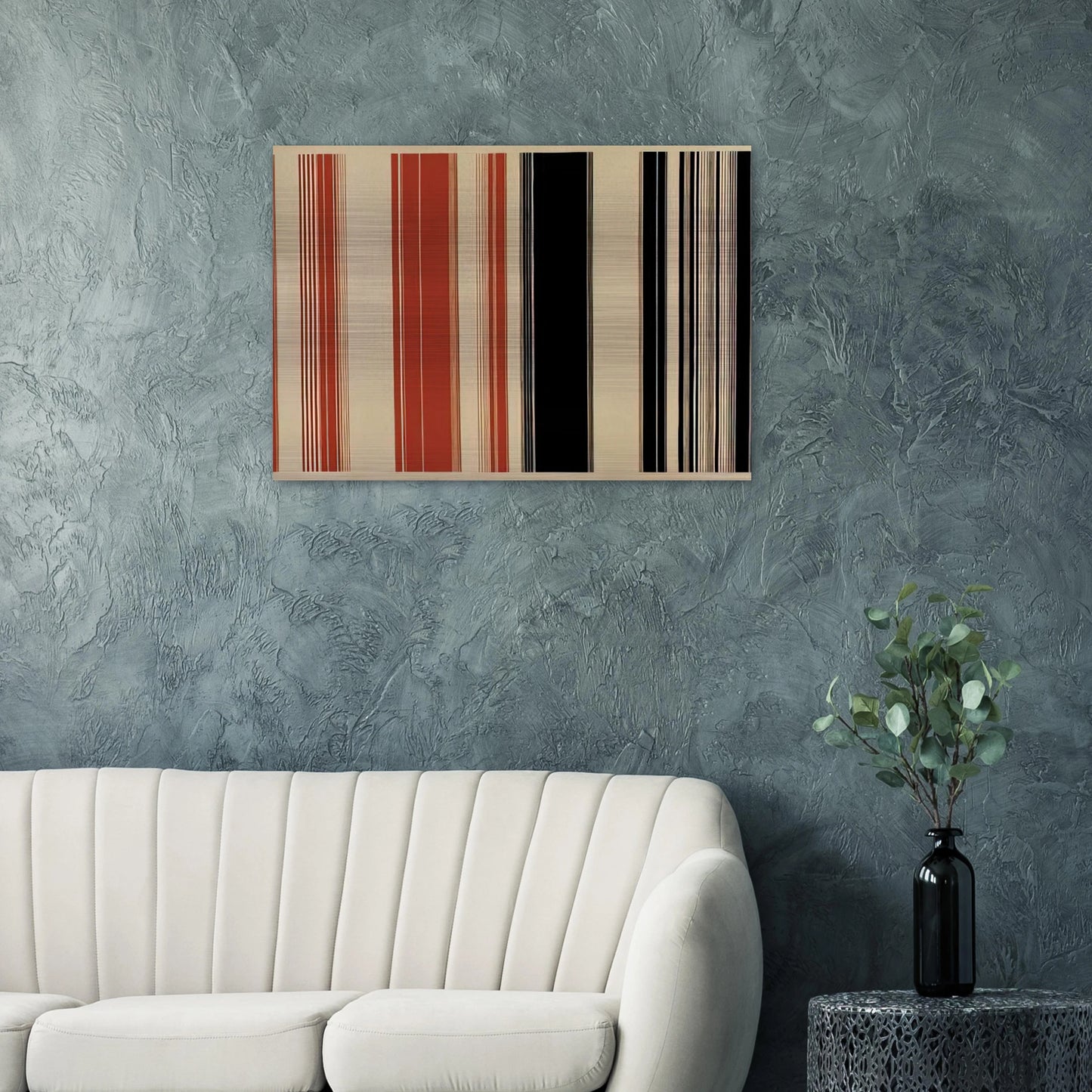 Algeria - 1982 - Gene Davis Brushed Aluminum Print - 70x100 cm / 28x40 inches | Gene Davis Aluminum Print | Gene Davis Prints