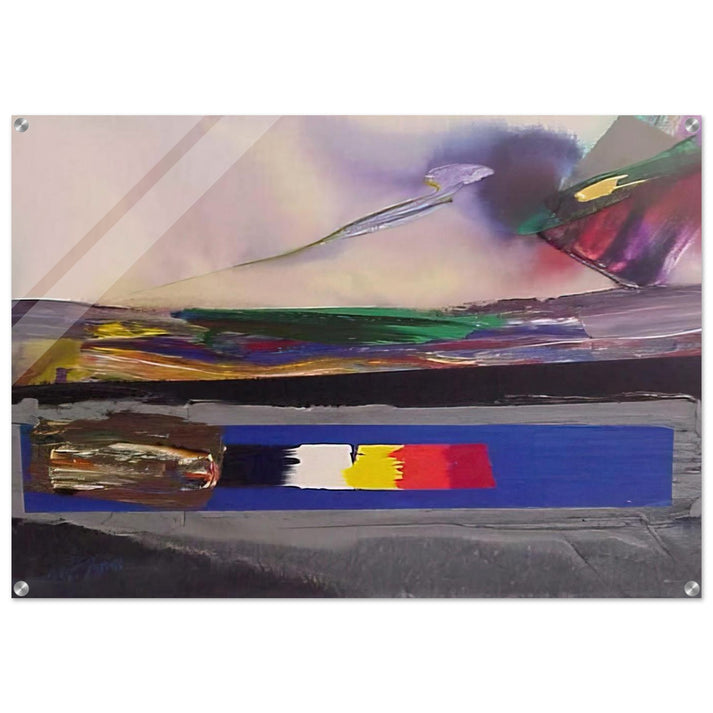 Phenomena Prism Yield - Paul Jenkins Acrylic Print - 70x100 cm / 28x40″ inches | Paul Jenkins Wall Art | Paul Jenkins Prints