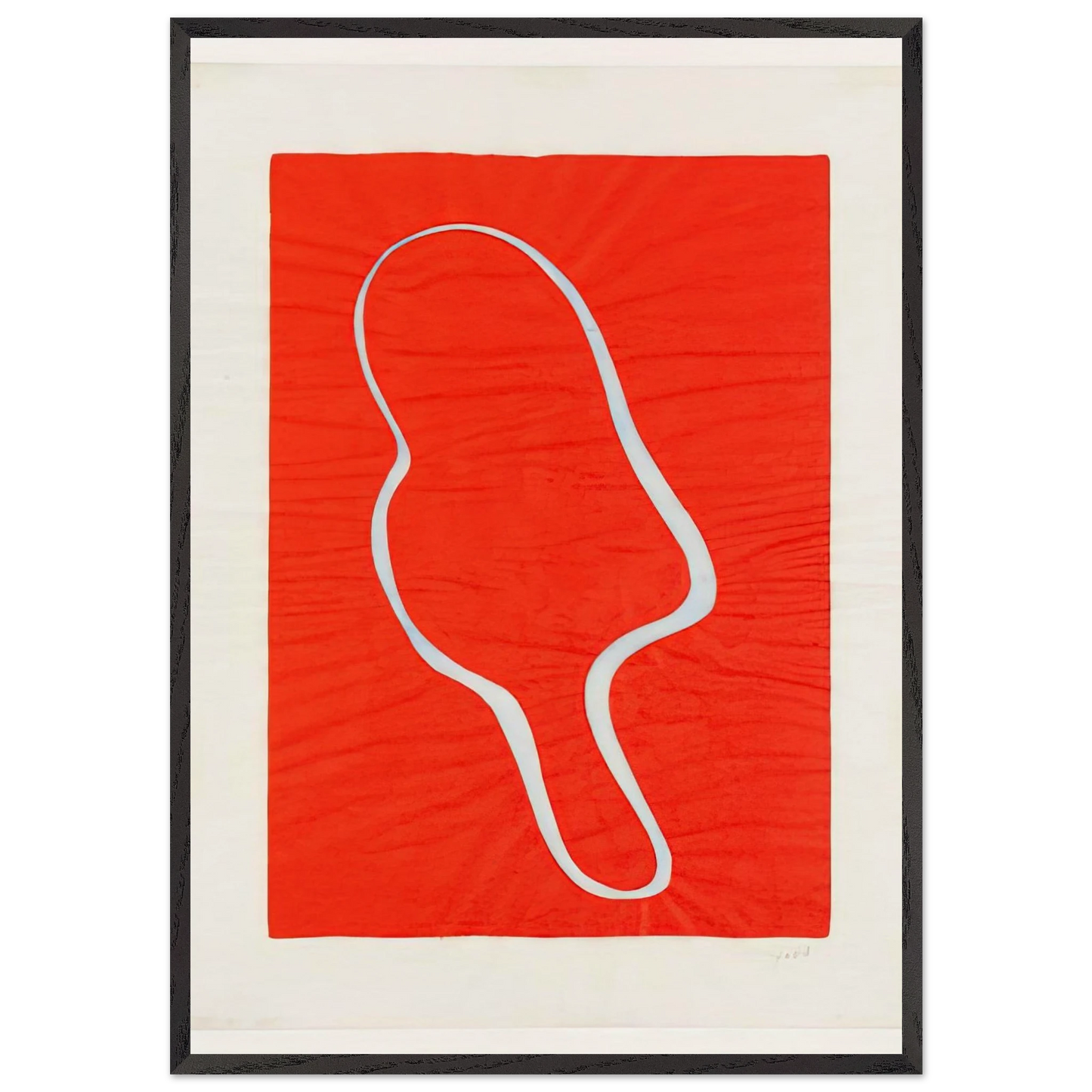 Untitled - 1978 N4 - Donald Judd 70x100 cm / 28x40 inches Framed Art Print – Black Wooden Frame