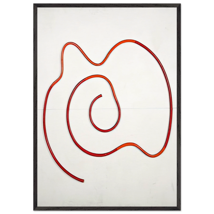 Untitled 17 - 1962 - Jeremy Moon 70x100 cm / 28x40 inches Framed Art Print – Black Wooden Frame