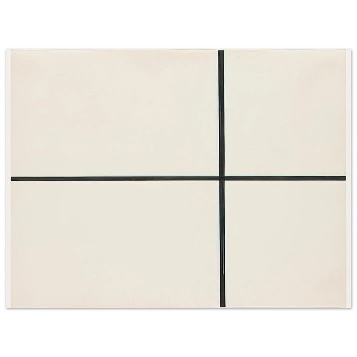 Ellsworth Kelly - Horizontal and Vertical Lines 75x100 cm / 30x40inches Fine Art Poster