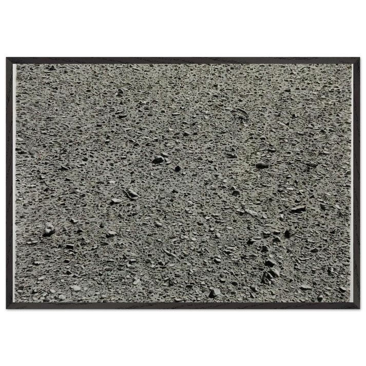 DESERT 1975 - Vija Celmins 70x100 cm / 28x40 inches Framed Art Print – Black Wooden Frame