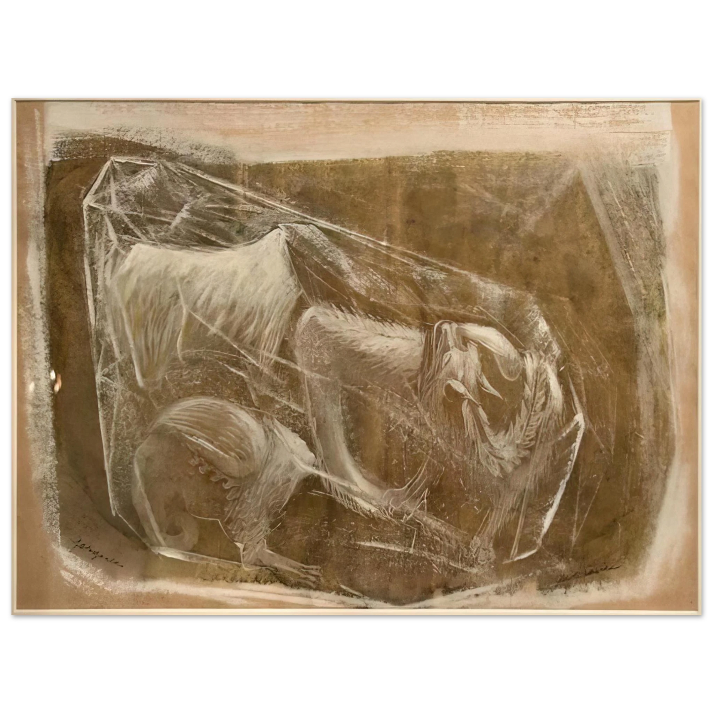 Morris Graves - Gargoyles - 1948 Fine Art Poster - Default Title