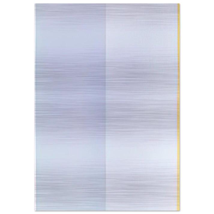 Homage to Newman II - 1979 - Gene Davis Brushed Aluminum Print - 70x100 cm / 28x40 inches | Gene Davis Aluminum Print | Gene Davis Prints